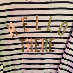 XXL Old Navy Sweater “Hello There”